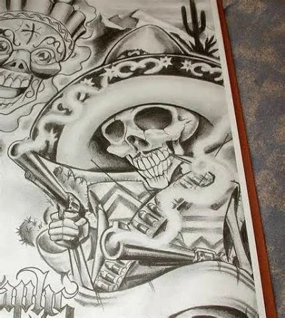 Gangster Tattoos Chicano Art Tattoos