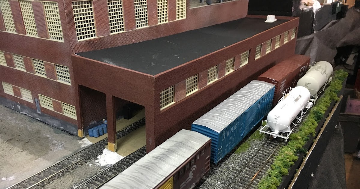 An Ontario Model Railroad in HO Scale Modeling a Paper Mill Part 4.3