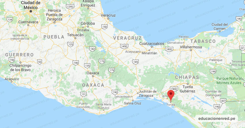 Temblor en México de Magnitud 4.6 (Hoy Lunes 08 Febrero 2021) Sismo - Epicentro - Tonalá - Chiapas - CHIS. - SSN - www.ssn.unam.mx