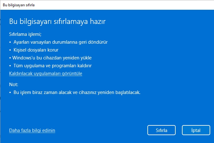 Windows 11' de dosyalarınızı kaybetmden PC nasıl sıfırlanır 6 Image%2B14