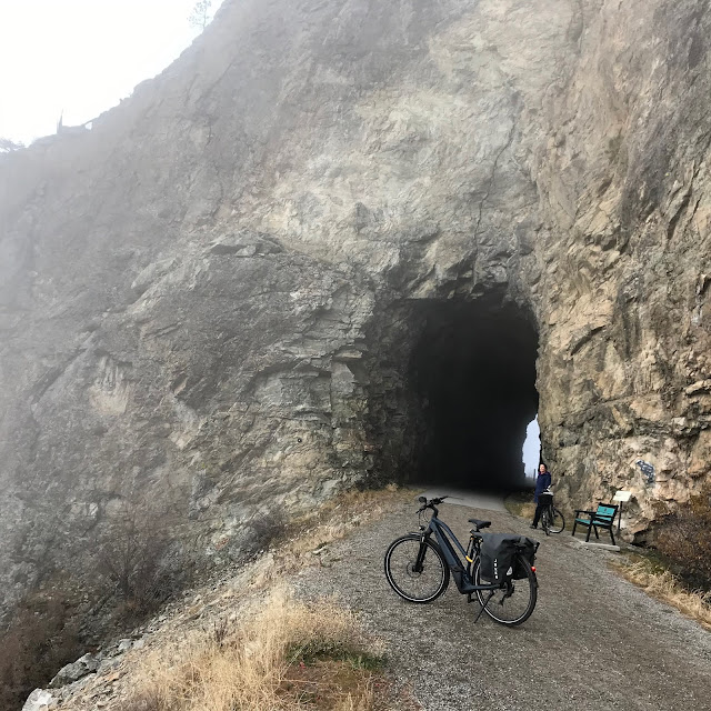 Tunnel on the Kettle Valley Rail Trail