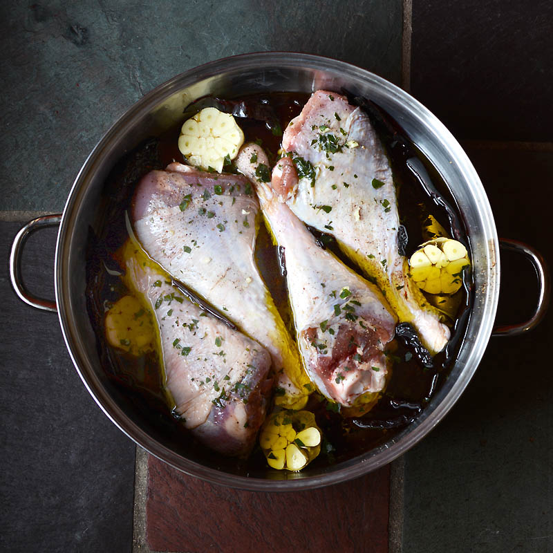 Savoring Time in the Kitchen Turkey Legs Confit Style