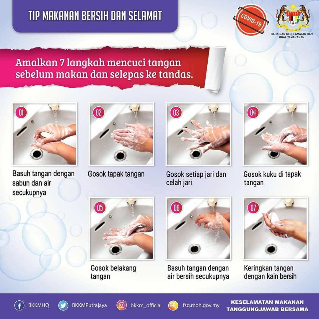 Kenapa penting 7 langkah  mencuci  tangan  