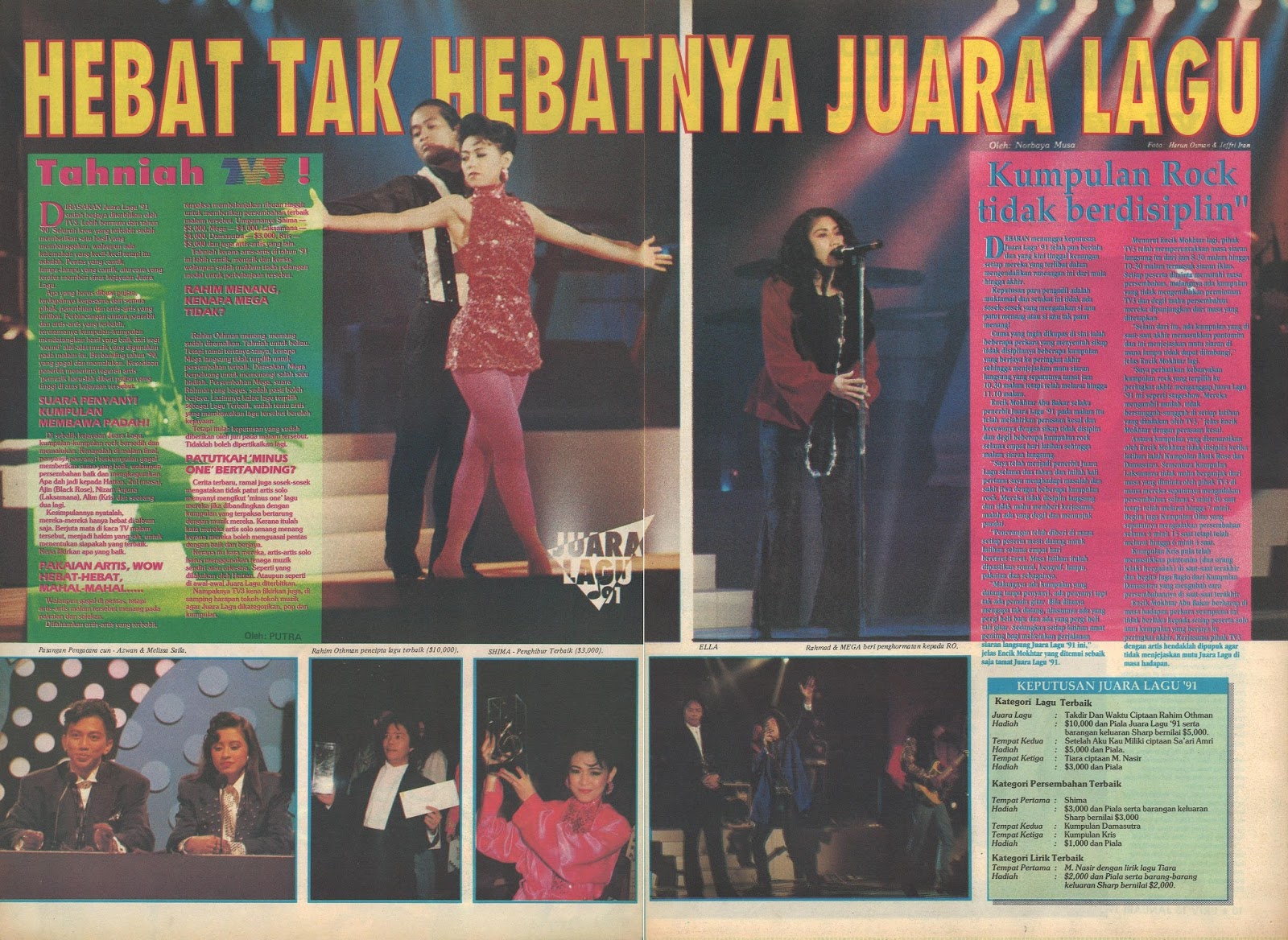 Juara lagu 1992