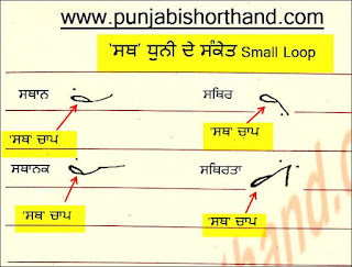 Sath Small Loop Punjabi Shorthand