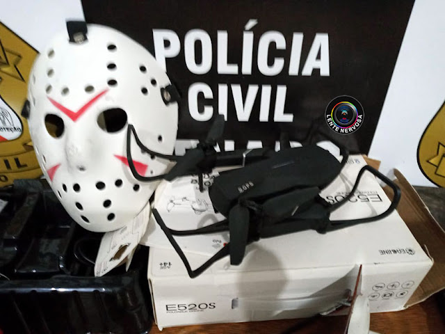 Traficante que usava drone para monitorar trabalho da polícia é preso no Bairro Três Marias