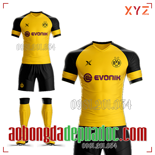 Áo Dortmund 2019 Sân Nhà Màu Vàng Đẹp Và Độc
