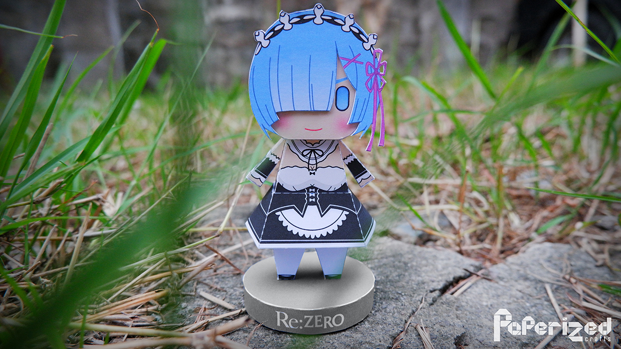 ReZero Rem Paperized Paperized Crafts