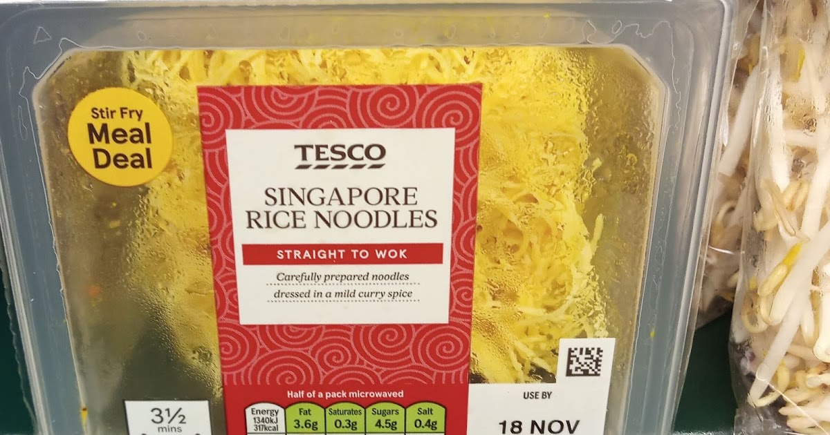 Supersupergirl S Food Reviews Review Tesco Rice Noodles