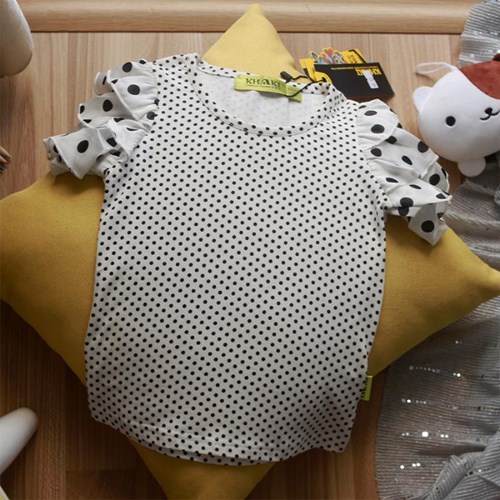 Áo thun Tay Cánh Tiên Chấm Bi – Bé 3-13 tuổi – Thương Hiệu : Khaki 153453