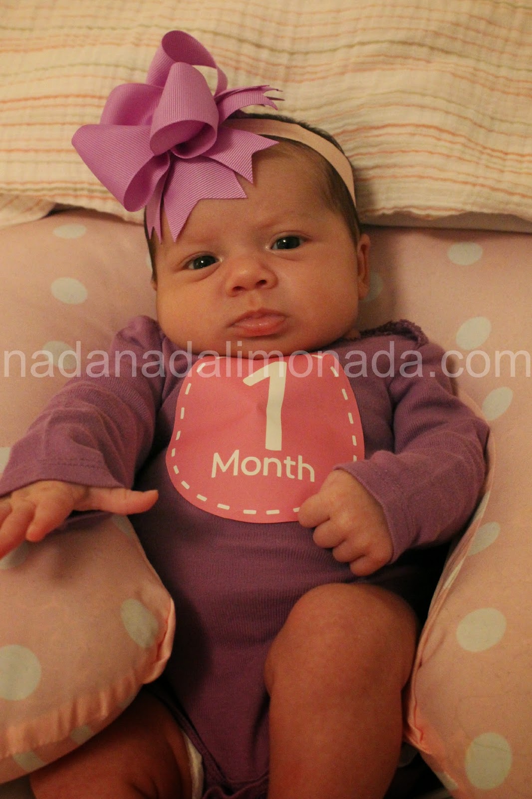 Hello Sunshiney Days One Month Old!