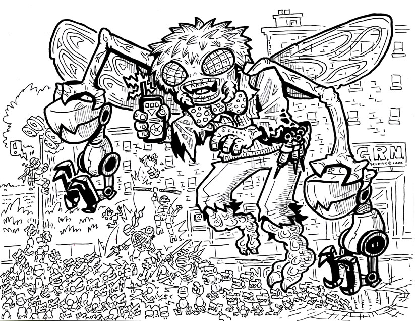 Ethan Mongin Illustration | Design : More Teenage Mutant Ninja Turtle Drawings