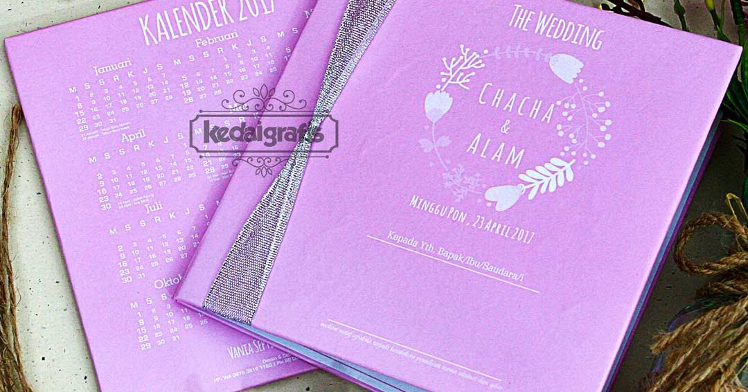 Contoh Undangan Akad Nikah Tanpa Resepsi