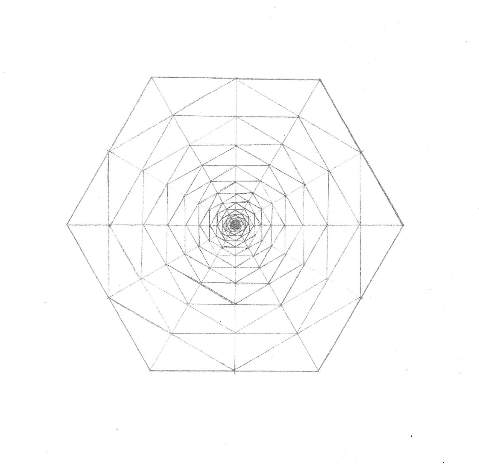Creator's Joy Hexagonal fractal template