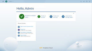 SAP Analytics Cloud - Customizing Home Screen تخصيص  الشاشة الريئسية  الصفحة في تحليلات ساب