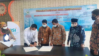 UM Sumatera Barat Tandatangani Kerja Sama dengan BSI