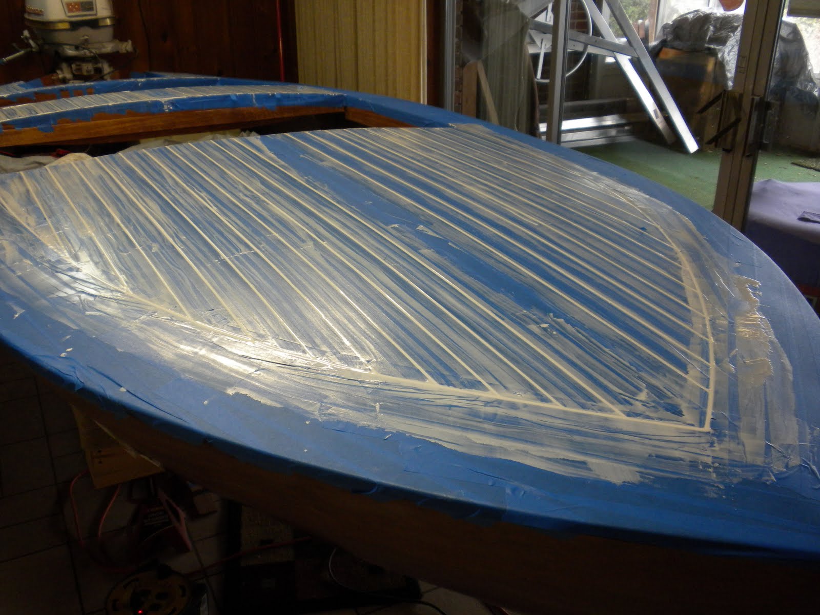 Ted's Wood Boat White Caulking