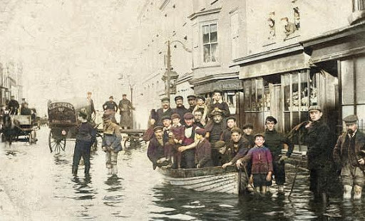 Floods in Old Portsmouth