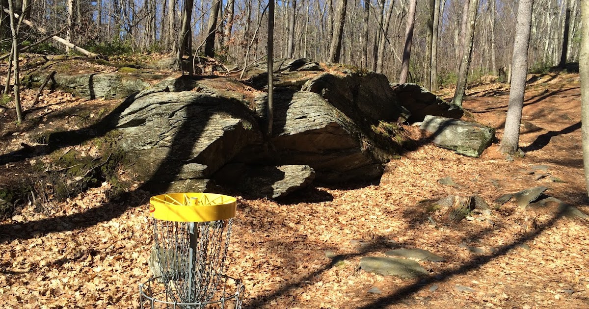The Geology of Disc Golf Coggshall, Fitchburg MA