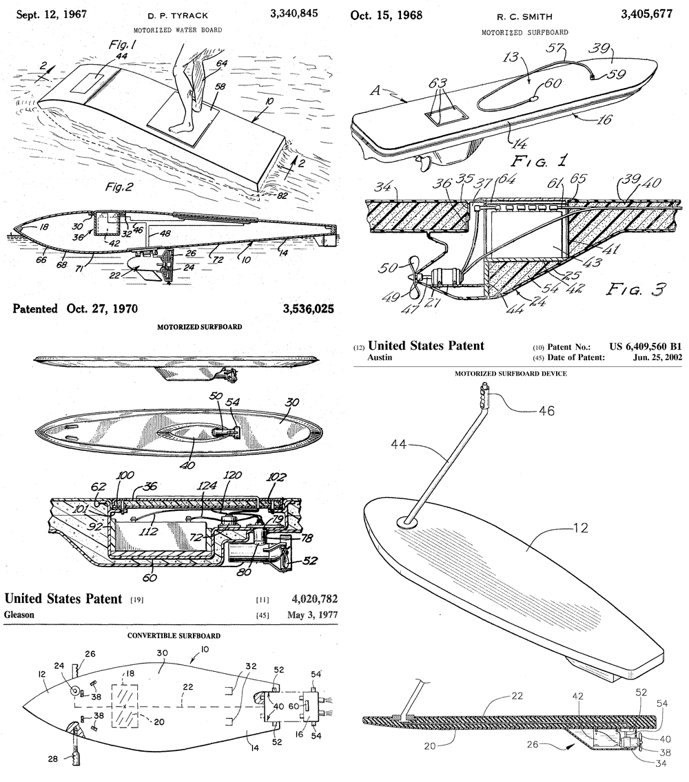 Очерки по истории изобретений: Kymera - powered body board