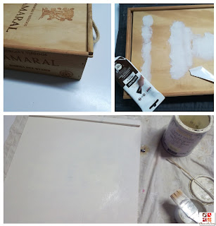 diy caja de madera