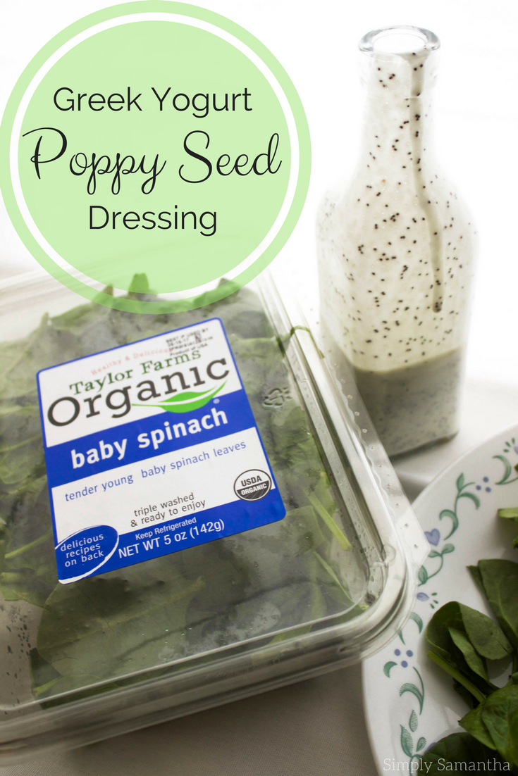 Greek Yogurt Poppy Seed Dressing Simply Samantha