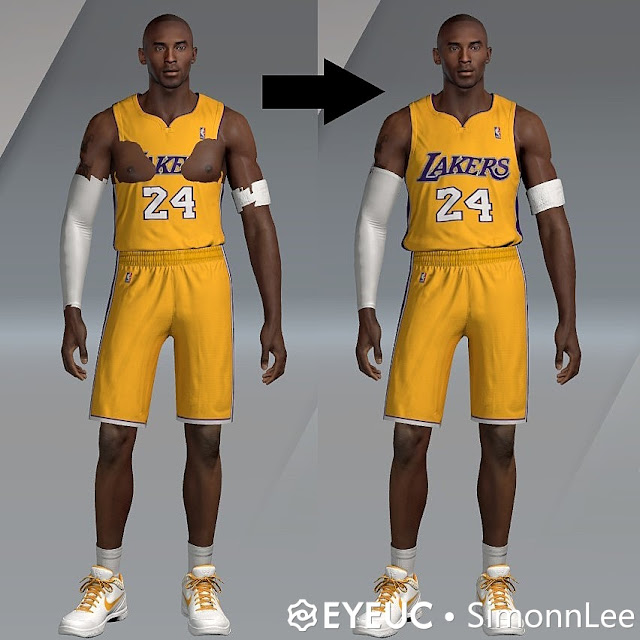 Make 2K20 Cyberfaces Compatible with NBA 2K21 Jerseys and Accesories