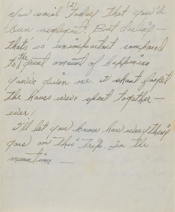 Stars and Letters Judy Garland's love letter to Frank Sinatra