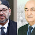 رئيس الجمهورية الجزائرية يبعث برقية تهنئة إلى محمد السادس بمناسبة عيد العرش المجيد