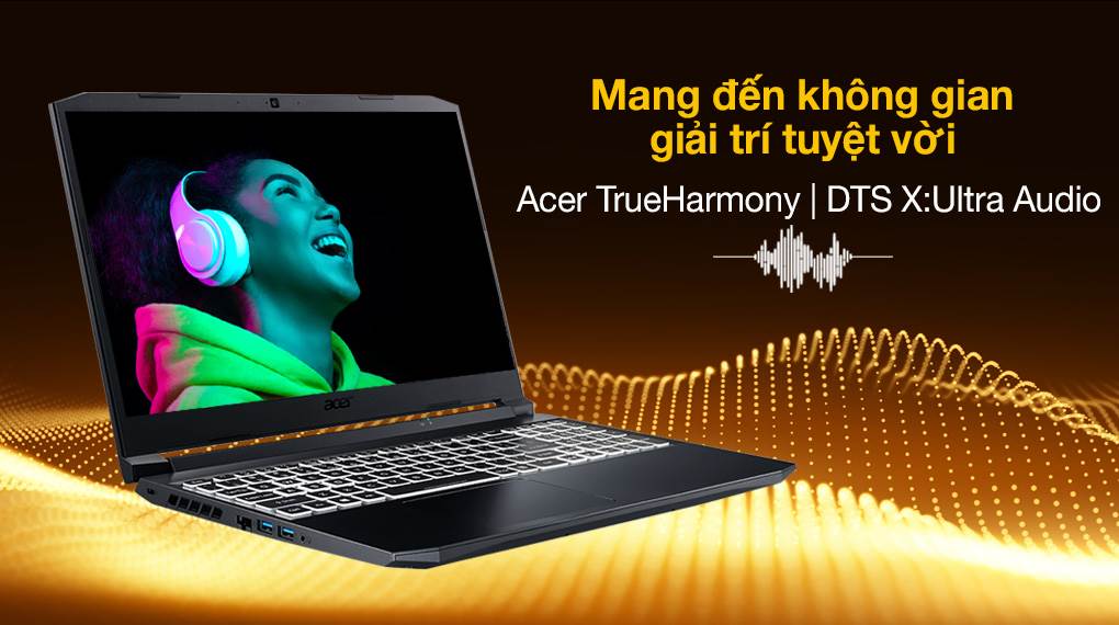 Acer Nitro 5 Gaming AN515 57 54MV i5 11400H (NH.QENSV.003) - Âm thanh