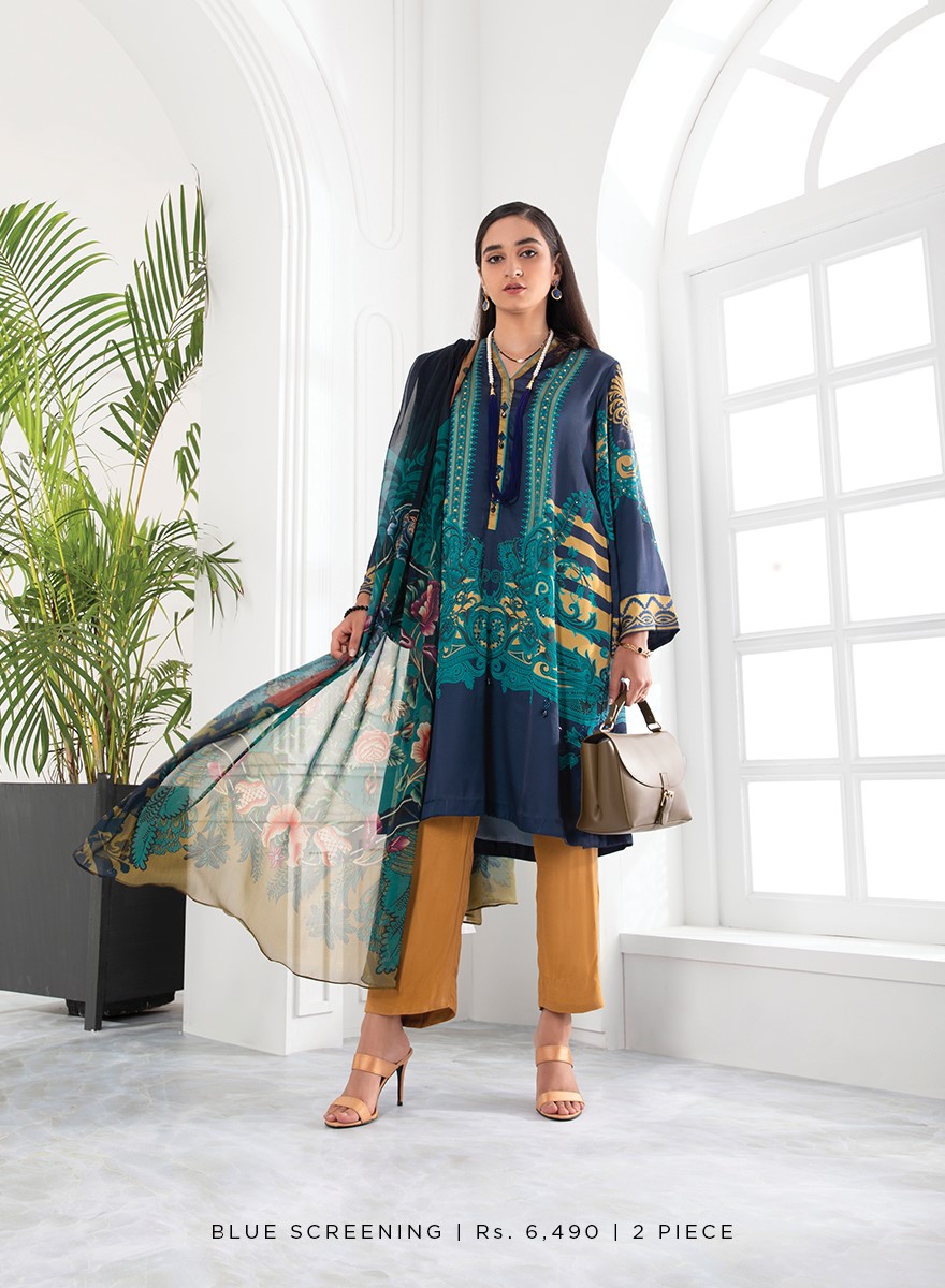Latest Sapphire Viscose Linen Winter Collection 2023 with Price Buy