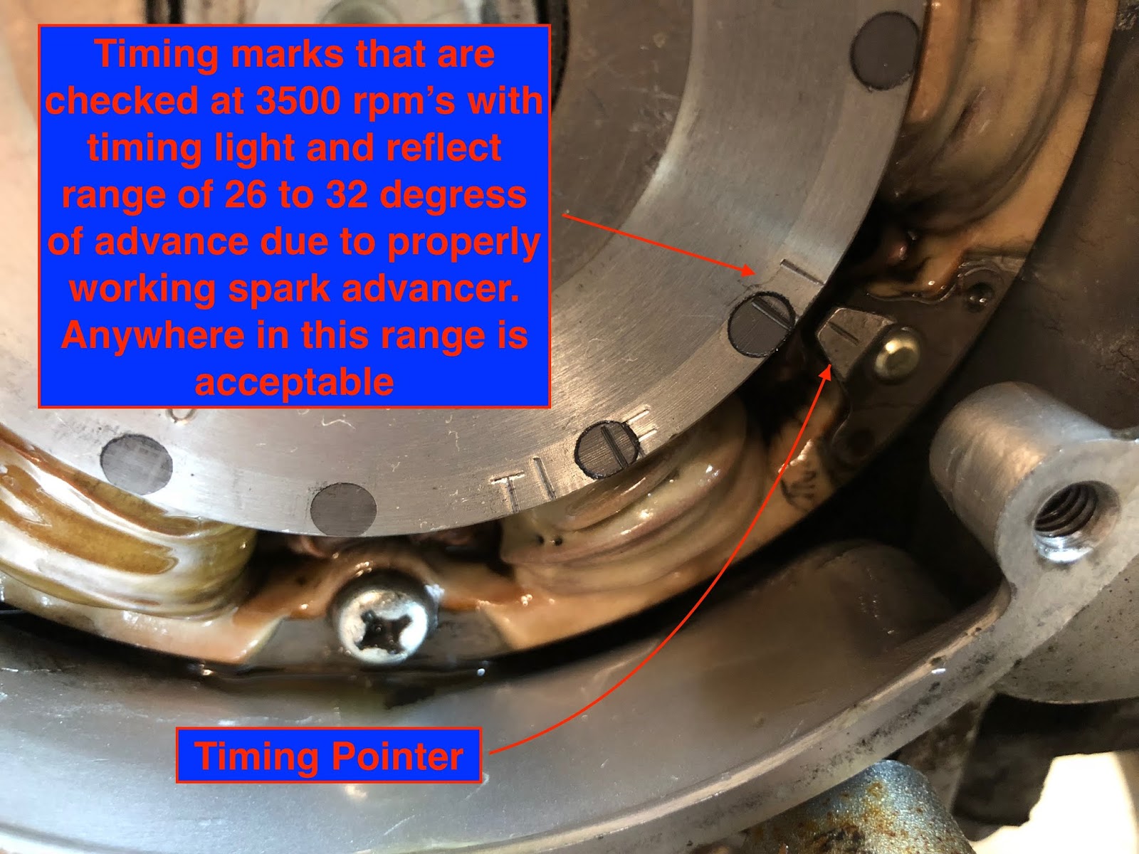 Dynamic Timing a Honda CT90 or similar Single Cylinder Motorcycle