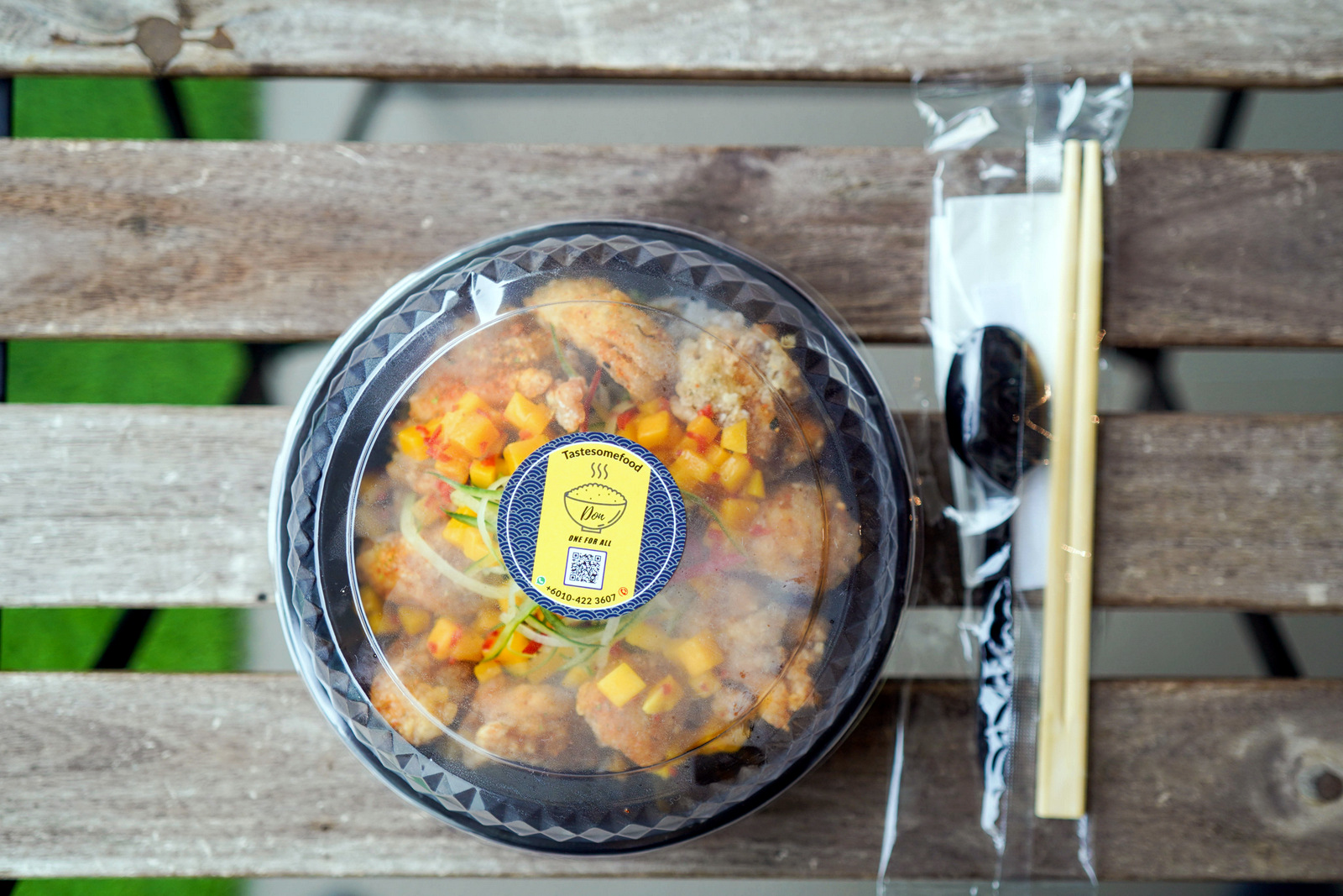 Don by TSF operates out of a home kitchen, delivering for lunch daily