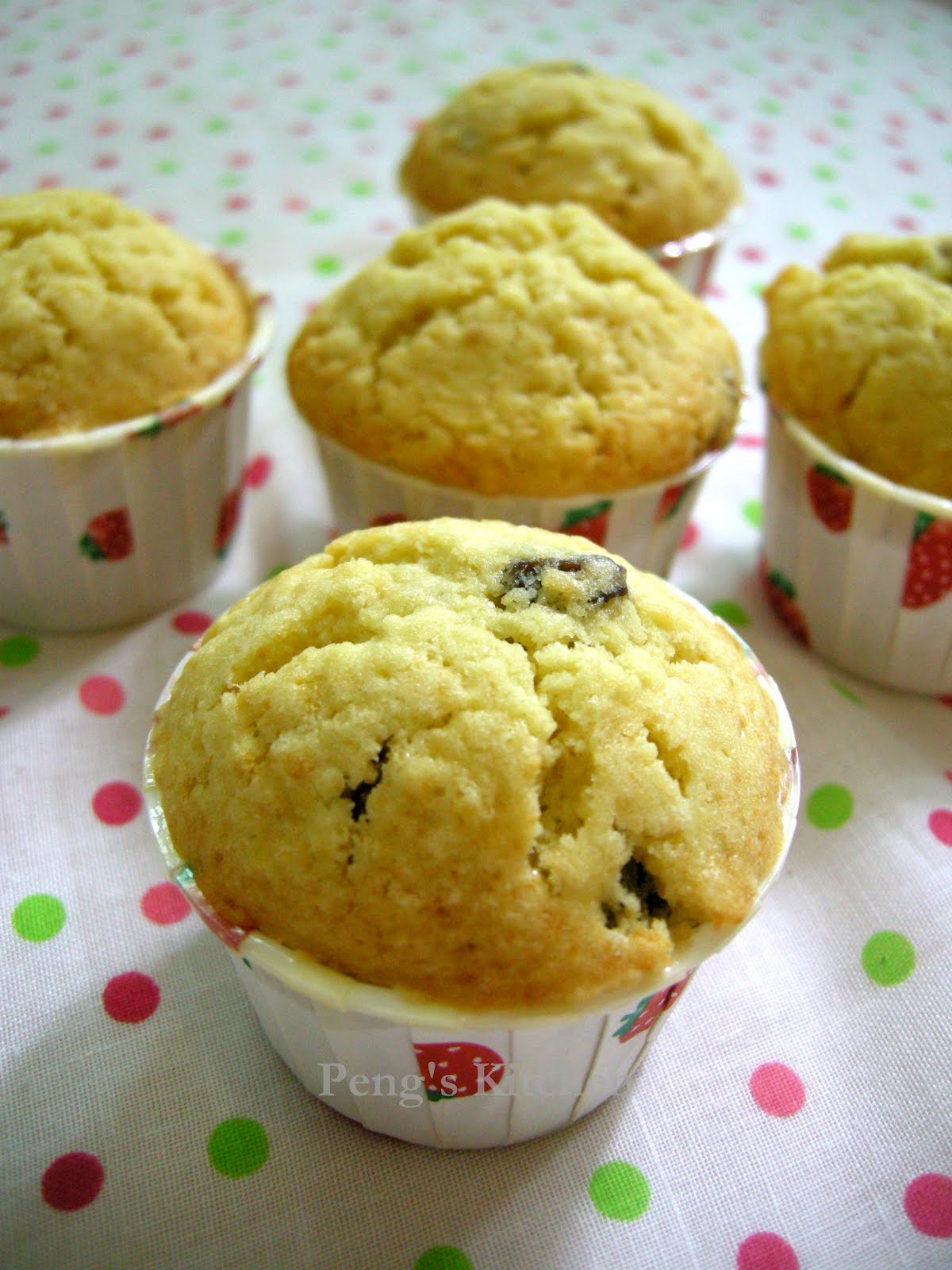 Peng's Kitchen Mixed Fruits Muffins
