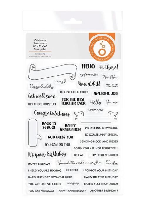 Tonic Studios Celebrate Sentiments 