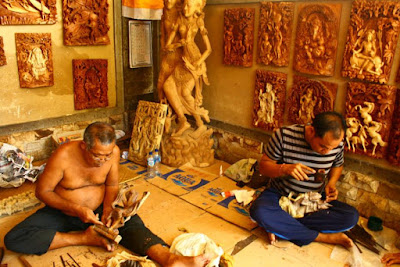 Sculpture Class at Ubud Bali