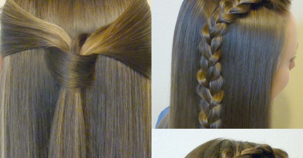 3 Quick and Easy Back To School Hairstyles, Part 1 | Hairstyles For ...
