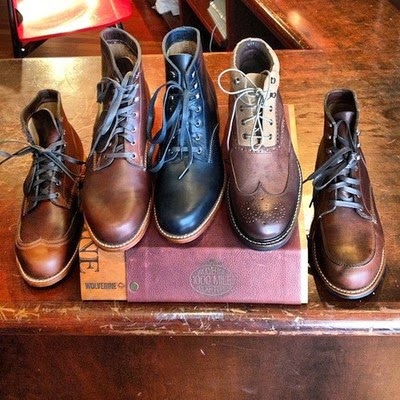 #REDWINGS RED WING BOOTS vs #WOLVERINES 1000 MILE #MENSWEAR #SHOES