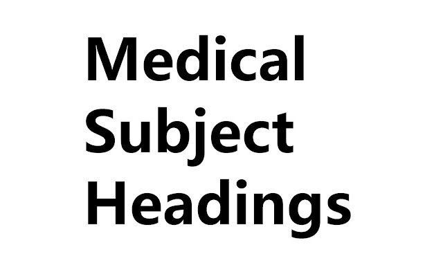 Medical Subject Headings