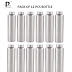 PIQUANT KITCHENWARE Stainless Steel Water Bottle 900 ml Pack of 12