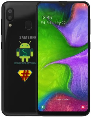 samsung a20 combo display