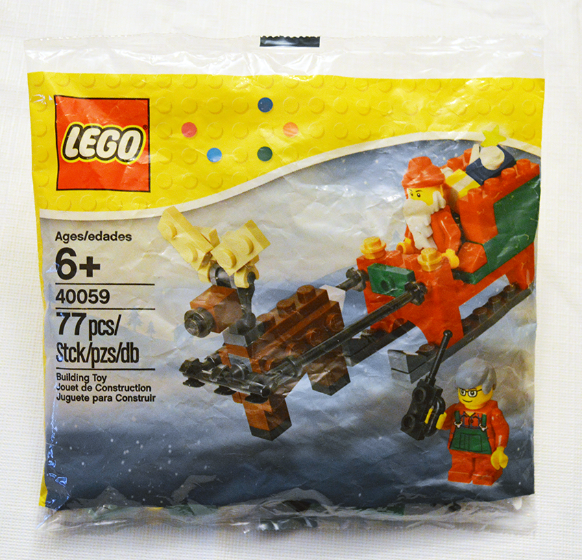 Bricks, Pix, and Panels: Lego Review: 40059 Santa's Sleigh