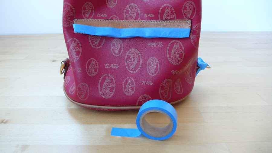 Renueva un bolso de cuero con chalk paint