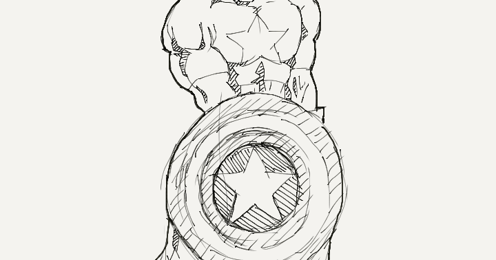 gambar mewarnai captain america 