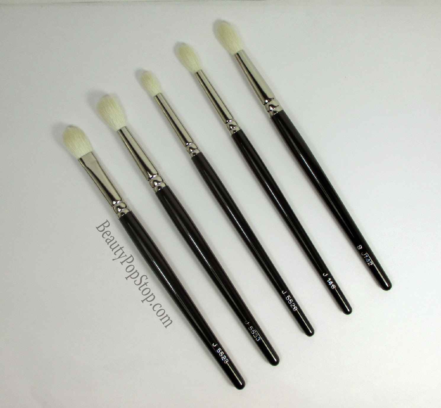 BeautyPopStop Hakuhodo Blending Brushes Reviews & Comparisons J5523, J5533, J142, J146, J5529