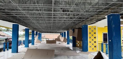 Revitalisasi Fisik Telan Biaya 2,6 M, Kondisi Pasar Desa Simpang Dolok Memprihatinkan