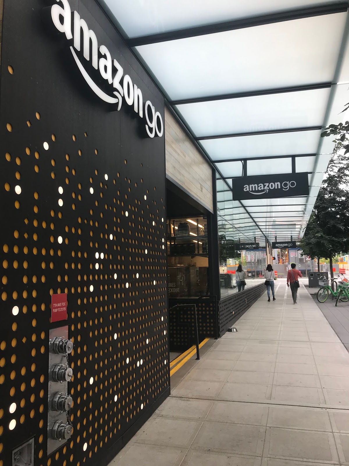 美國工作及旅遊生活經驗分享 新爸日記 36 週末帶小孩參觀amazon Go 無人商店
