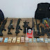 Polícia Militar localiza quadrilha que explodiu banco do sertão da Paraíba, apreende arsenal do crime e recupera mais de 28 mil reais