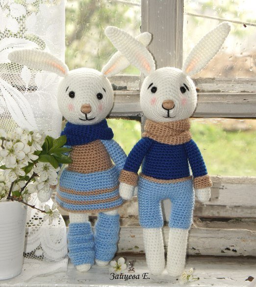 happy easter bunny amigurumi pattern