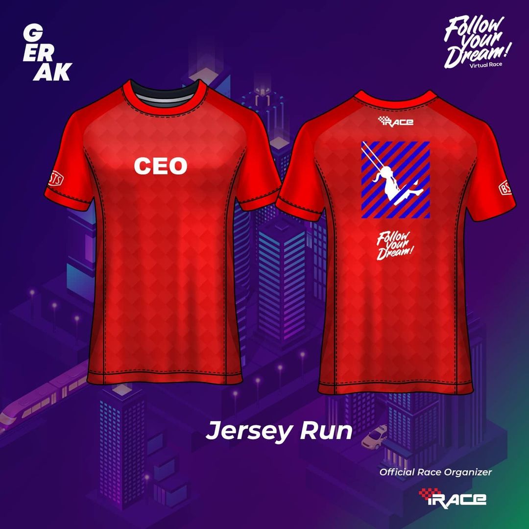 CEO Jersey 🔍 Follow Your Dream Virtual Race • 2021 CEO Jersey - Follow Your Dream Virtual Race • 2021